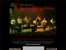 Tablet Screenshot of eurorhythms.com